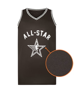 Bigdude Basketball Tank Top Charcoal