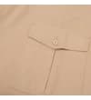 Thumbnail Sand cargo shorts buttoned side cargo pocket detail.