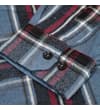 Thumbnail Close-up of the checked shirt buttoned cuff.