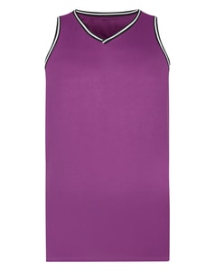 Bigdude Basketball Tank Top Deep Purple