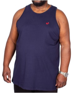 Bigdude Signature Tank Top Navy Tall
