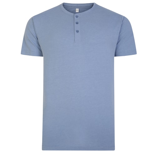 Bigdude Grandad T-Shirt Denim Marl