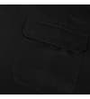 Thumbnail Close-up of black cargo pocket with flap detail.
