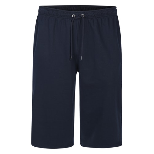 Bigdude Lightweight Cropped Loopback Joggers Navy