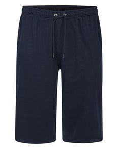 Bigdude Lightweight Cropped Loopback Joggers Navy