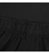 Thumbnail Close-up of the black pajama bottoms elasticated waist.
