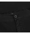 Thumbnail Close-up of waistband and button on black shorts.