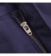 Thumbnail Close-up of navy shorts zip fly detail.