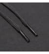 Thumbnail Close-up of the charcoal drawstring tips.