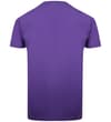 Thumbnail Back view of purple tall short-sleeve T-shirt.
