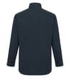 Thumbnail Navy long sleeve poplin shirt, back flat view.