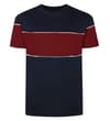 Navy/Burgundy