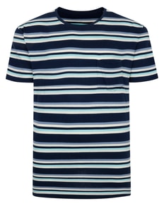 Bigdude Stripe T-Shirt Navy