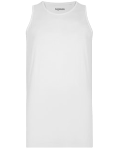Bigdude Plain Tank Top White