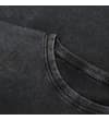 Thumbnail Close-up of the washed black crew neck and stitching detail.