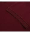 Thumbnail Close-up of burgundy polo shirt short sleeve cuff.