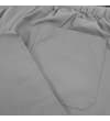 Thumbnail Steel grey trousers close-up of back pocket and waistband.