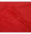 Thumbnail Close-up of red swim shorts side pocket and waistband.