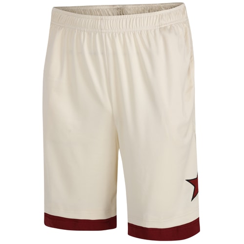 Bigdude Layered Basketball Shorts Beige/Burgundy