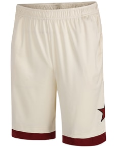 Bigdude Layered Basketball Shorts Beige/Burgundy