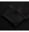 Thumbnail Close-up of black ribbed cuff on long sleeve polo.