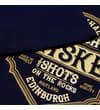 Thumbnail Hem detail over the whisky front print on the navy T-shirt.