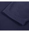 Thumbnail Navy fleece jacket cuff close-up.