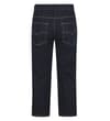 Thumbnail Raw wash stretch jeans back view.