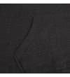 Thumbnail Close-up of the charcoal hoody front pocket.
