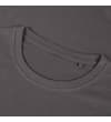 Thumbnail Close-up of the crew neck on the stone T-shirt.