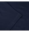 Thumbnail Close-up of navy pajama shorts hem and side seam.