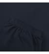 Thumbnail Close-up of navy sweatpants elasticated ankle cuff.