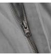 Thumbnail Steel grey trousers close-up of front zip fly.