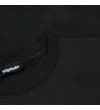 Thumbnail Close-up of the black sweatshirt crew neckline.