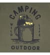 Thumbnail Close-up of front camping mug and van graphic print.