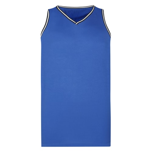 Bigdude Basketball Tank Top Blue
