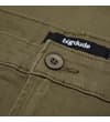 Thumbnail Light khaki chino waistband with button and Bigdude label.