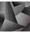 Thumbnail Black and grey geometric print fabric detail.
