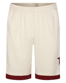 Bigdude Layered Basketball Shorts Beige/Burgundy