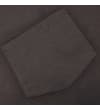 Thumbnail Close-up of chest pocket on stone polo shirt.