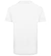 Thumbnail White short sleeve T-shirt, back view.