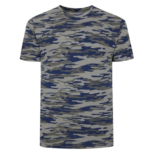 Bigdude Camo T-Shirt Khaki Tall