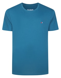 Bigdude Embroidered Logo T-Shirt Petrol