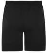 Thumbnail Black jogger shorts back view.