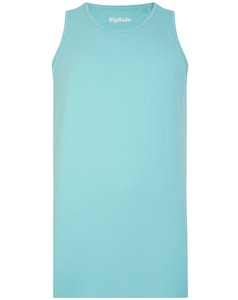 Bigdude Plain Tank Top Turquoise