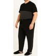 Thumbnail Charcoal and black pajama set worn at an angle.