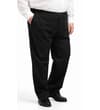 Thumbnail Black trousers worn with white shirt and black shoes.