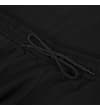 Thumbnail Close-up of black jogger shorts with drawstring waist.
