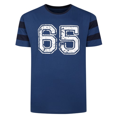 Bigdude Varsity T-Shirt Denim/Navy