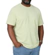 Thumbnail Lime green crew neck T-shirt worn on model.